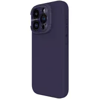 Чехол Silicone Nillkin LensWing Magnetic для Apple iPhone 15 Pro Max (6.7") Фиолетовый / Deep Purple