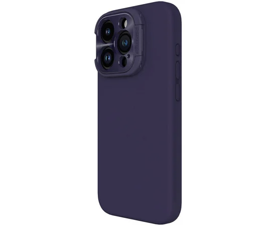 Чохол Silicone Nillkin LensWing Magnetic для Apple iPhone 15 Pro Max (6.7") Фіолетовий / Deep Purple