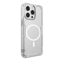 TPU чехол Nillkin Nature Pro Magnetic для Apple iPhone 15 Pro Max (6.7") Бесцветный (прозрачный)