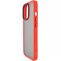 TPU+PC чехол Metal Buttons для Apple iPhone 15 Pro Max (6.7") Красный