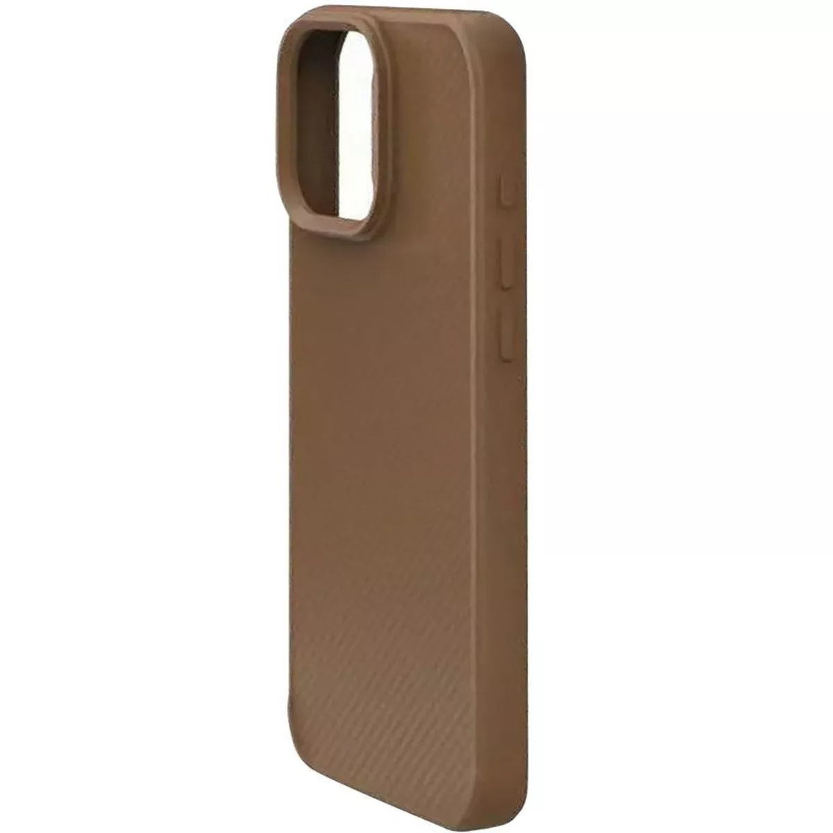 TPU чехол Carbon Protective with Magsafe для Apple iPhone 15 Pro Max (6.7") Coffee