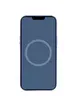 Чехол Silicone case (AAA) full with Magsafe and Animation для Apple iPhone 15 Pro Max (6.7") Синий / Winter blue