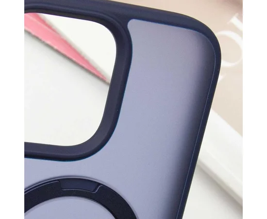 Чохол Ummi Colorful with MagSafe HQ Ring для Apple iPhone 15 Pro Max (6.7") Dark Blue