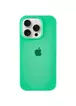 Чехол Silicone Case Full Protective (AA) для Apple iPhone 15 Pro Max (6.7") Зеленый / Spearmint