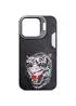 TPU+PC чехол Friends для Apple iPhone 15 Pro Max (6.7") Black Tiger