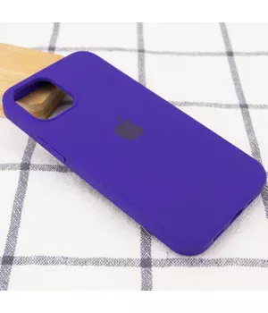 Чехол Silicone Case Full Protective (AA) для Apple iPhone 15 Pro Max (6.7") Фиолетовый / Ultra Violet