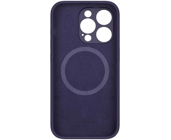 Чохол Silicone Nillkin LensWing Magnetic для Apple iPhone 15 Pro Max (6.7") Фіолетовий / Deep Purple