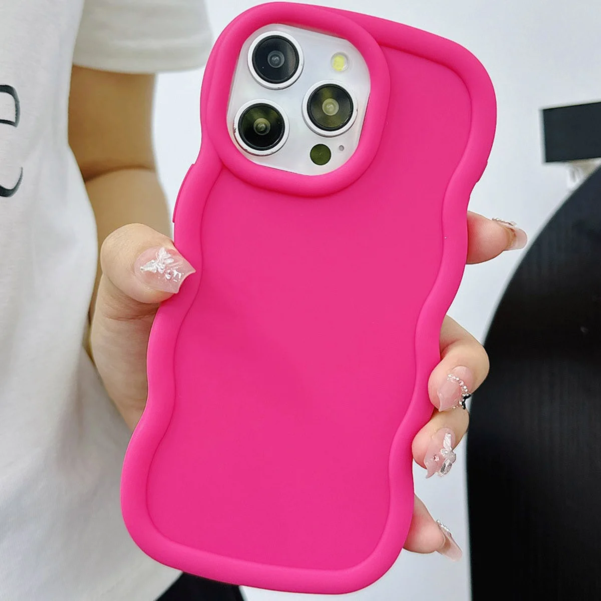 Чохол TPU Ripple для iPhone 15 Pro Max (6.7") Dragon Fruit