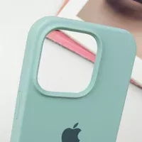 Чехол Silicone Case Full Protective (AA) для Apple iPhone 15 Pro Max (6.7") Бирюзовый / Beryl