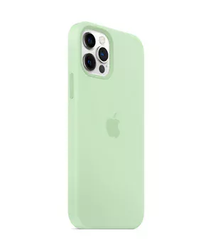 Чехол Silicone Case Full Protective (AA) для Apple iPhone 15 Pro Max (6.7") Зеленый / Pistachio