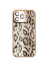 Чехол TPU+PC Wild Leopard with MagSafe and Lens для Apple iPhone 15 Pro Max (6.7") Brown