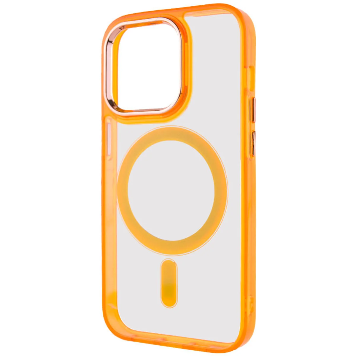 Чехол TPU Iris with MagSafe для Apple iPhone 15 Pro Max (6.7") Оранжевый