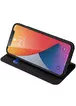 Чехол-книжка Dux Ducis с карманом для визиток для Apple iPhone 15 Pro Max (6.7") Черный