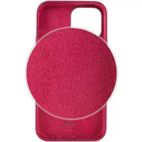 Чохол Silicone Case Full Protective (AA) для Apple iPhone 15 Pro Max (6.7") Бордовий / Maroon