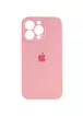 Чехол Silicone Case Full Camera Protective (AA) для Apple iPhone 15 Pro Max (6.7") Розовый / Light pink