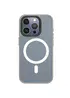 TPU+PC чохол Blueo Skin Friendly Frosted with MagSafe для Apple iPhone 15 Pro Max (6.7") Сірий
