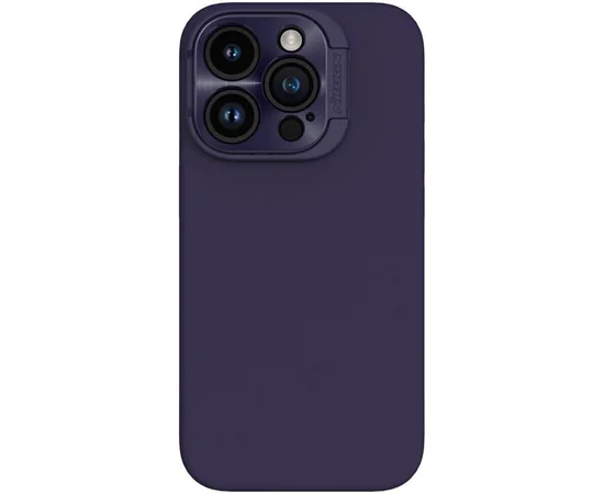 Чохол Silicone Nillkin LensWing Magnetic для Apple iPhone 15 Pro Max (6.7") Фіолетовий / Deep Purple