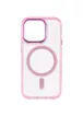Чехол TPU Iris with MagSafe для Apple iPhone 15 Pro Max (6.7") Розовый