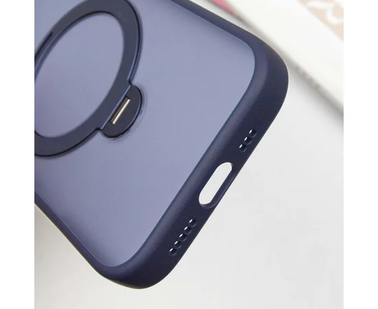 Чохол Ummi Colorful with MagSafe HQ Ring для Apple iPhone 15 Pro Max (6.7") Dark Blue