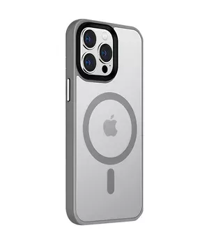 Чохол Ummi Colorful with MagSafe для Apple iPhone 15 Pro Max (6.7") Сірий / Grey