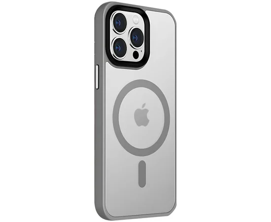 Чехол Ummi Colorful with MagSafe для Apple iPhone 15 Pro Max (6.7") Серый / Grey