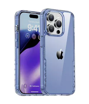 Чехол TPU+PC Multi-Color для Apple iPhone 15 Pro Max (6.7") Blue