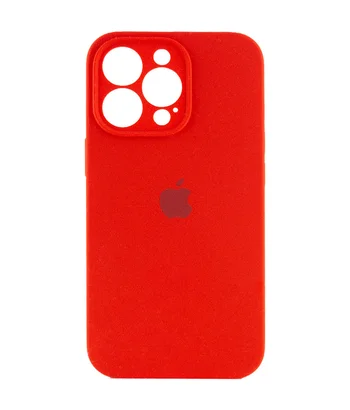 Чохол Silicone Case Full Camera Protective (AA) Apple iPhone 15 Pro Max (6.7") Червоний / Red