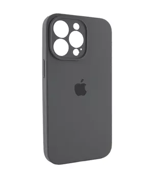 Чехол Silicone Case Full Camera Protective (AA) для Apple iPhone 15 Pro Max (6.7") Серый / Dark Gray Чехол Silicone Case Full Camera Protective (AA) для Apple iPhone 15 Pro Max (6.7") Серый / Dark Gray