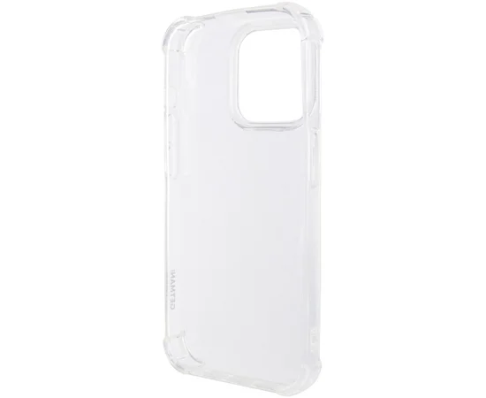 TPU чохол GETMAN Ease logo посилені кути для Apple iPhone 15 Pro Max (6.7") Безбарвний (прозорий)