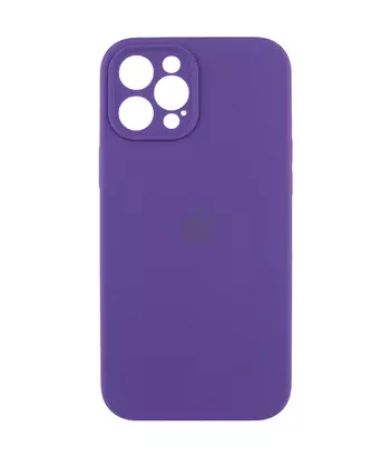 Чохол Silicone Case Full Camera Protective (AA) для Apple iPhone 15 Pro Max (6.7") Фіолетовий / Amethyst