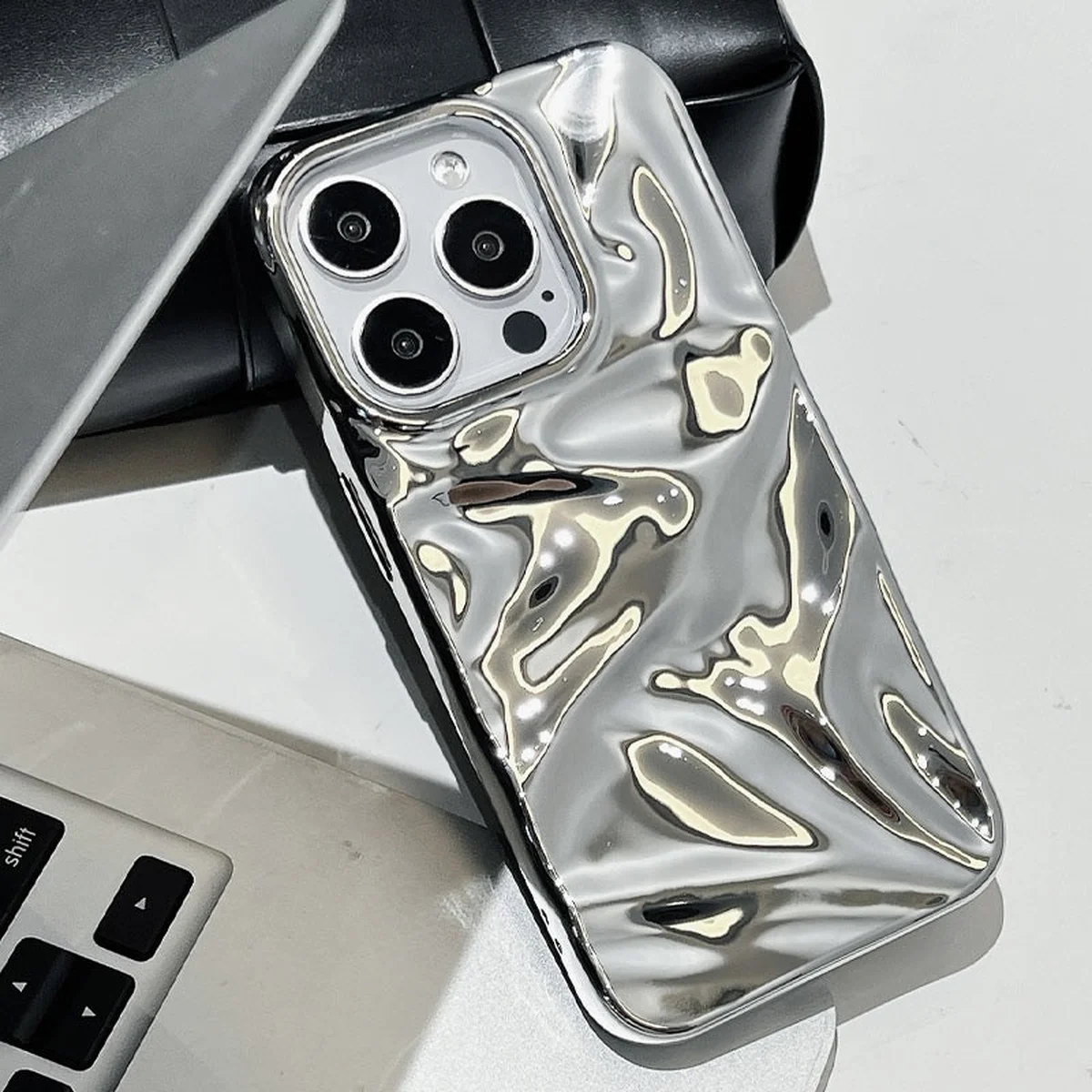 Чохол TPU Sea для Apple iPhone 15 Pro Max (6.7") Silver