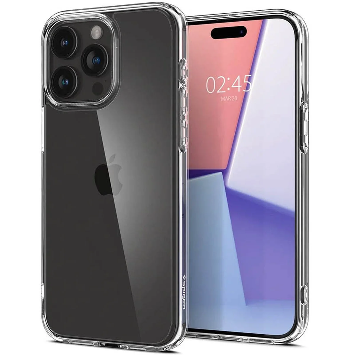 Чехол SGP Ultra Hybrid для Apple iPhone 15 Pro Max (6.7") Прозрачный