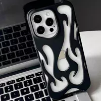 Чехол TPU WinFire для Apple iPhone 15 Pro Max (6.7") Black