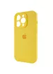 Чехол Silicone Case Full Camera Protective (AA) для Apple iPhone 15 Pro Max (6.7") Желтый / Yellow / PVH