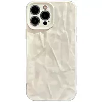 Чехол TPU Texture для Apple iPhone 15 Pro Max (6.7") White