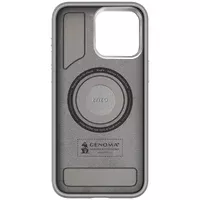 Чехол PC+Leather SGP with MagSafe для Apple iPhone 15 Pro Max (6.7") Grey