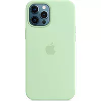 Чохол Silicone Case Full Protective (AA) для Apple iPhone 15 Pro Max (6.7") Зелений / Pistachio