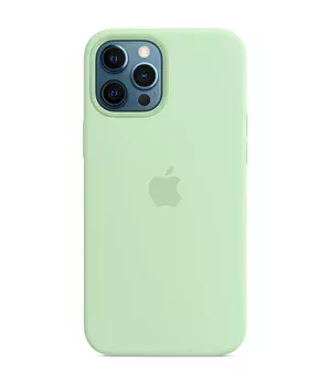 Чехол Silicone Case Full Protective (AA) для Apple iPhone 15 Pro Max (6.7") Зеленый / Pistachio
