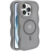 Чохол TPU+PC Undine with MagSafe для Apple iPhone 15 Pro Max (6.7") Grey