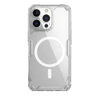 TPU чехол Nillkin Nature Pro Magnetic для Apple iPhone 15 Pro Max (6.7") Бесцветный (прозрачный)