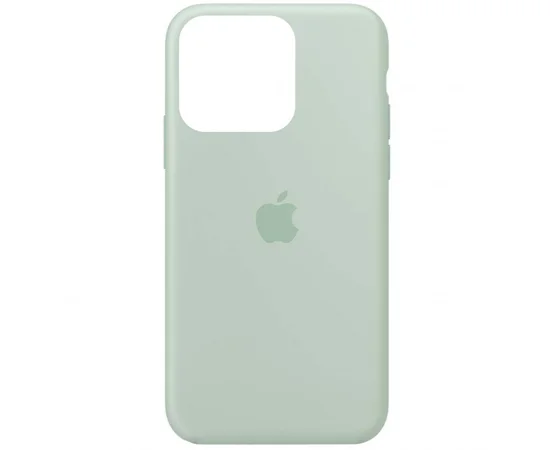 Чехол Silicone Case Full Protective (AA) для Apple iPhone 15 Pro Max (6.7") Зеленый / Beryl