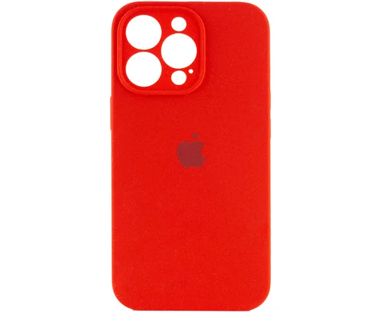 Чохол Silicone Case Full Camera Protective (AA) Apple iPhone 15 Pro (6.1") Червоний / Red