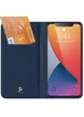 Чохол-книжка Dux Ducis з кишенею для візиток для Apple iPhone 15 Pro (6.1") Синій