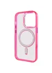 Чехол TPU Iris with MagSafe для Apple iPhone 15 Pro (6.1") Малиновый