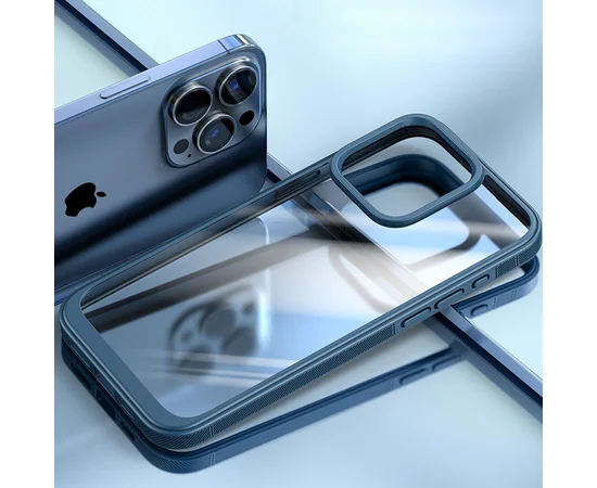 Чохол TPU+PC Pulse для Apple iPhone 15 Pro (6.1") Blue