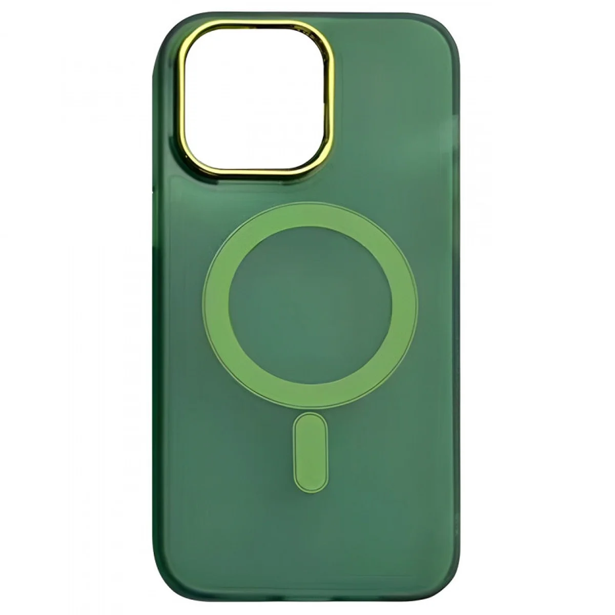 Чохол TPU+PC Lily with MagSafe для Apple iPhone 15 Pro (6.1") Army Green