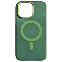 Чохол TPU+PC Lily with MagSafe для Apple iPhone 15 Pro (6.1") Army Green