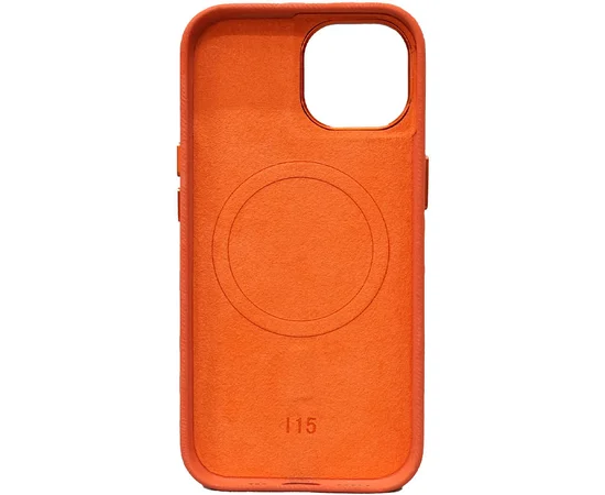 Чохол Denim with MagSafe для Apple iPhone 15 Pro (6.1") Orange