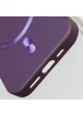 Кожаный чехол SnapCase with MagSafe для Apple iPhone 15 Pro (6.1") Dark Purple
