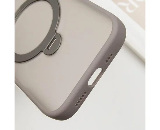 Чохол Ummi Colorful with MagSafe HQ Ring для iPhone 15 Pro (6.1") Grey